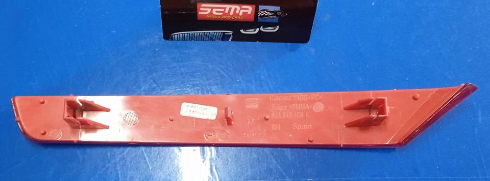REFLECTOR DE LUZ TRASERA DERECHA SEAT IBIZA 2013-2017 6J3.945.106.E - Imagen 2
