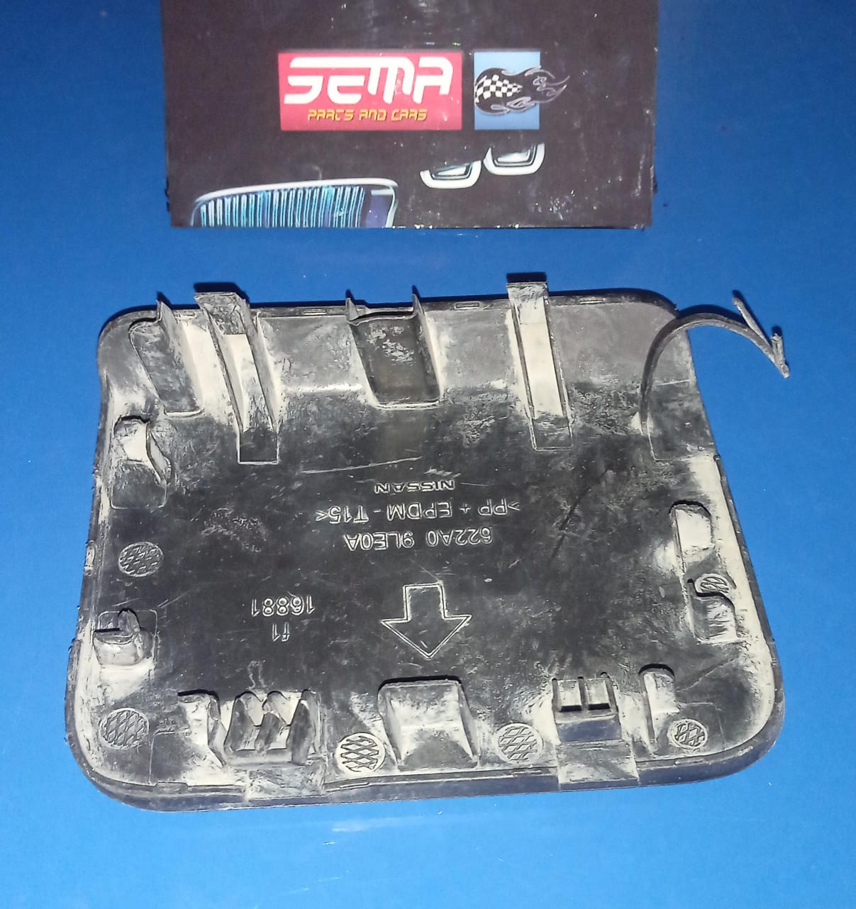 Tapa tirón FR(Delantera) Nissan March 2014-2018 622A0 9LE0A - Imagen 3