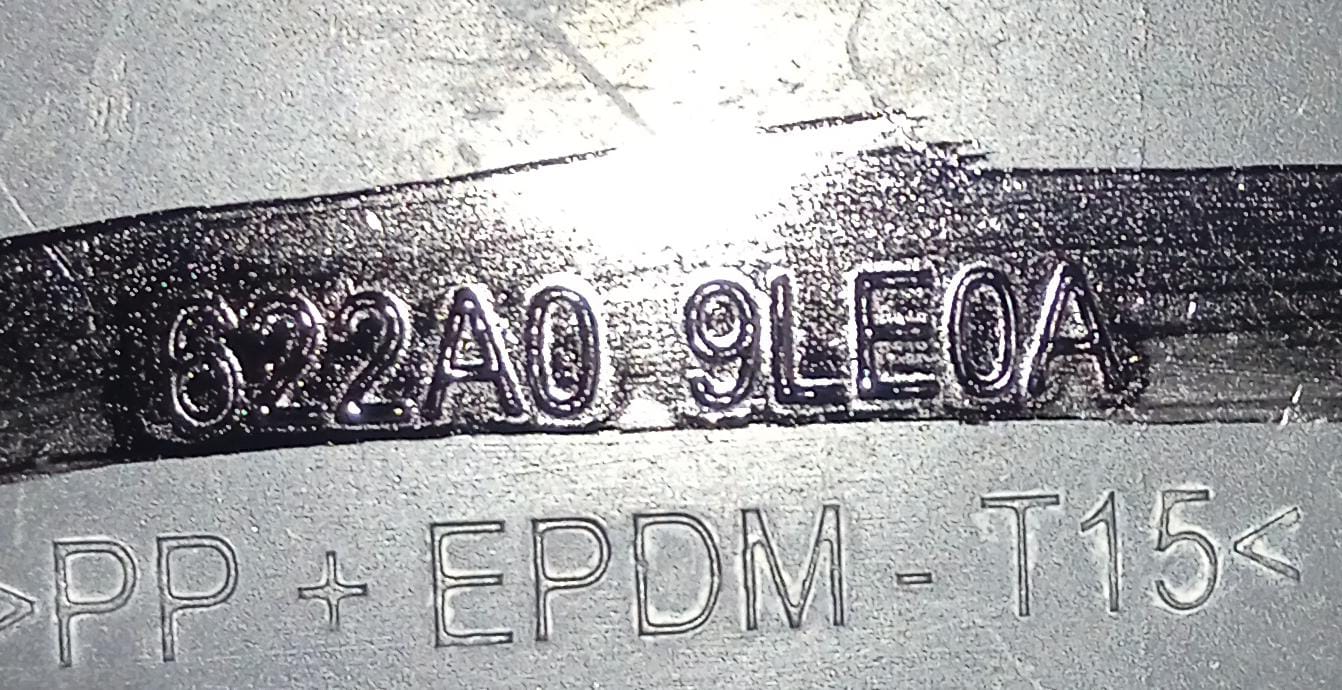 Tapa tirón FR(Delantera) Nissan March 2014-2018 622A0 9LE0A - Imagen 4