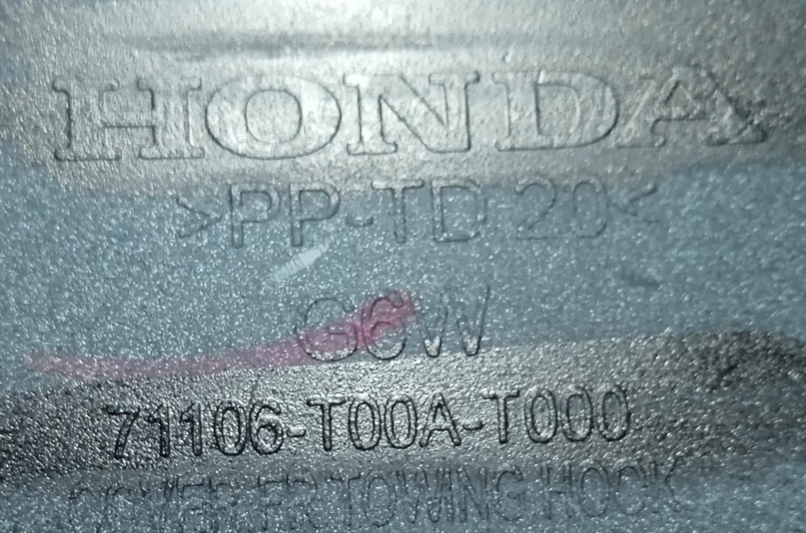 Tapa tirón FR(Delantera) Honda City 2021-2024 71106-T00-T00ZA - Imagen 4