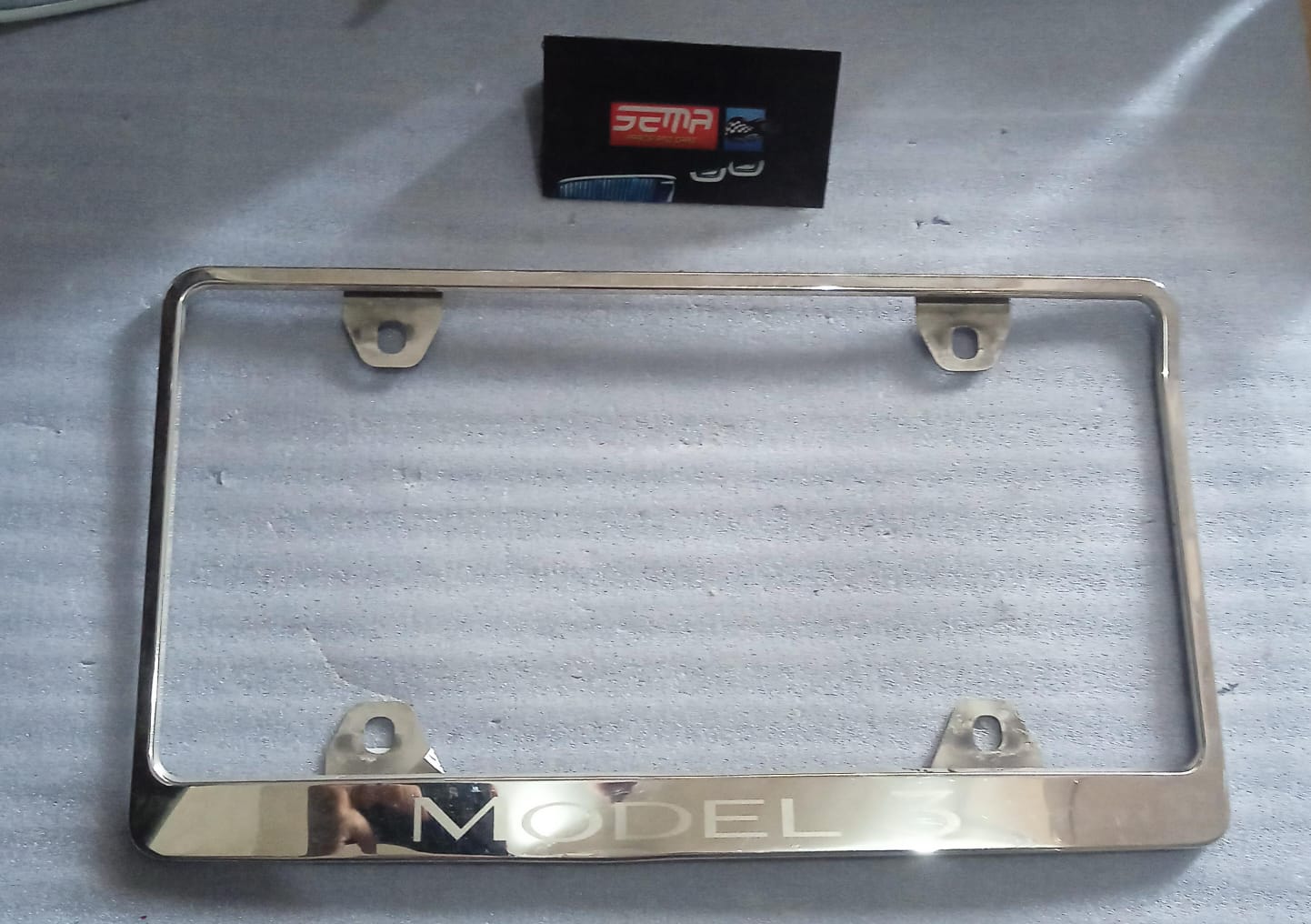 PORTA PLACA TESLA MODEL 3 2017-2020 1138982-00