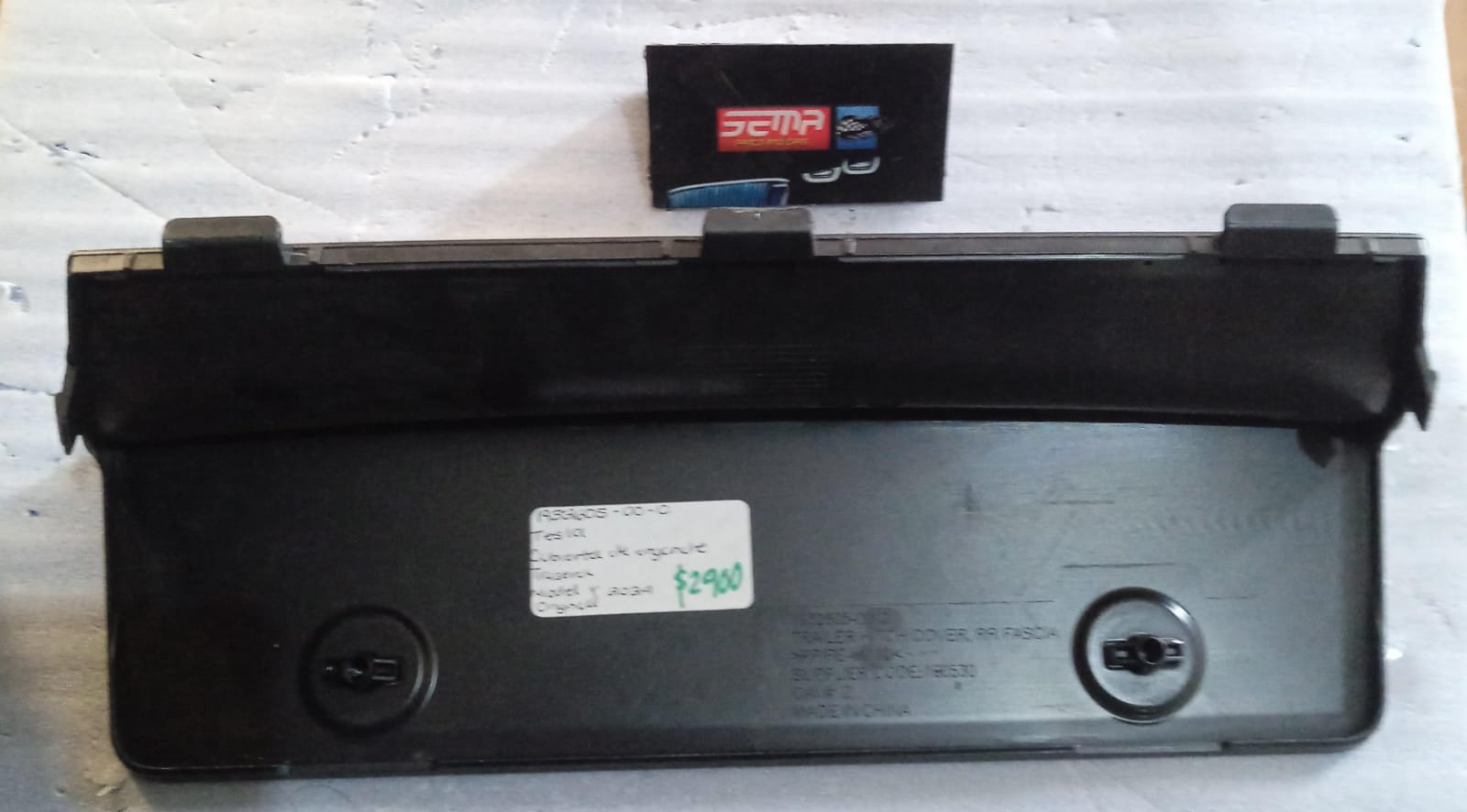 CUBIERTA DE ENGANCHE TRASERA TESLA MODEL Y 2024 1932605-00-C - Imagen 2