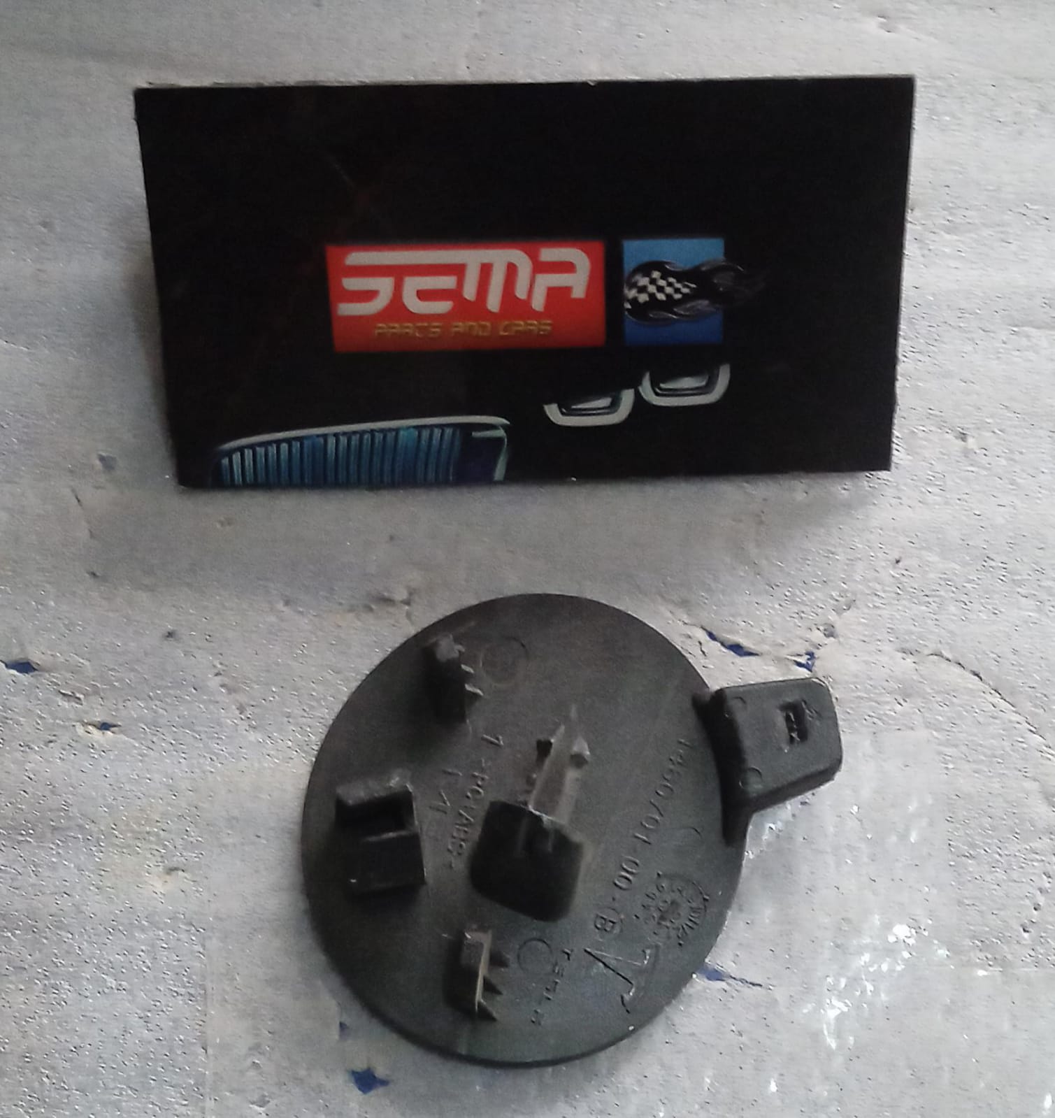 TAPA DE REMOLQUE DELANTERA TESLA MODEL 3 2017-2021 1460701-00 - Imagen 2