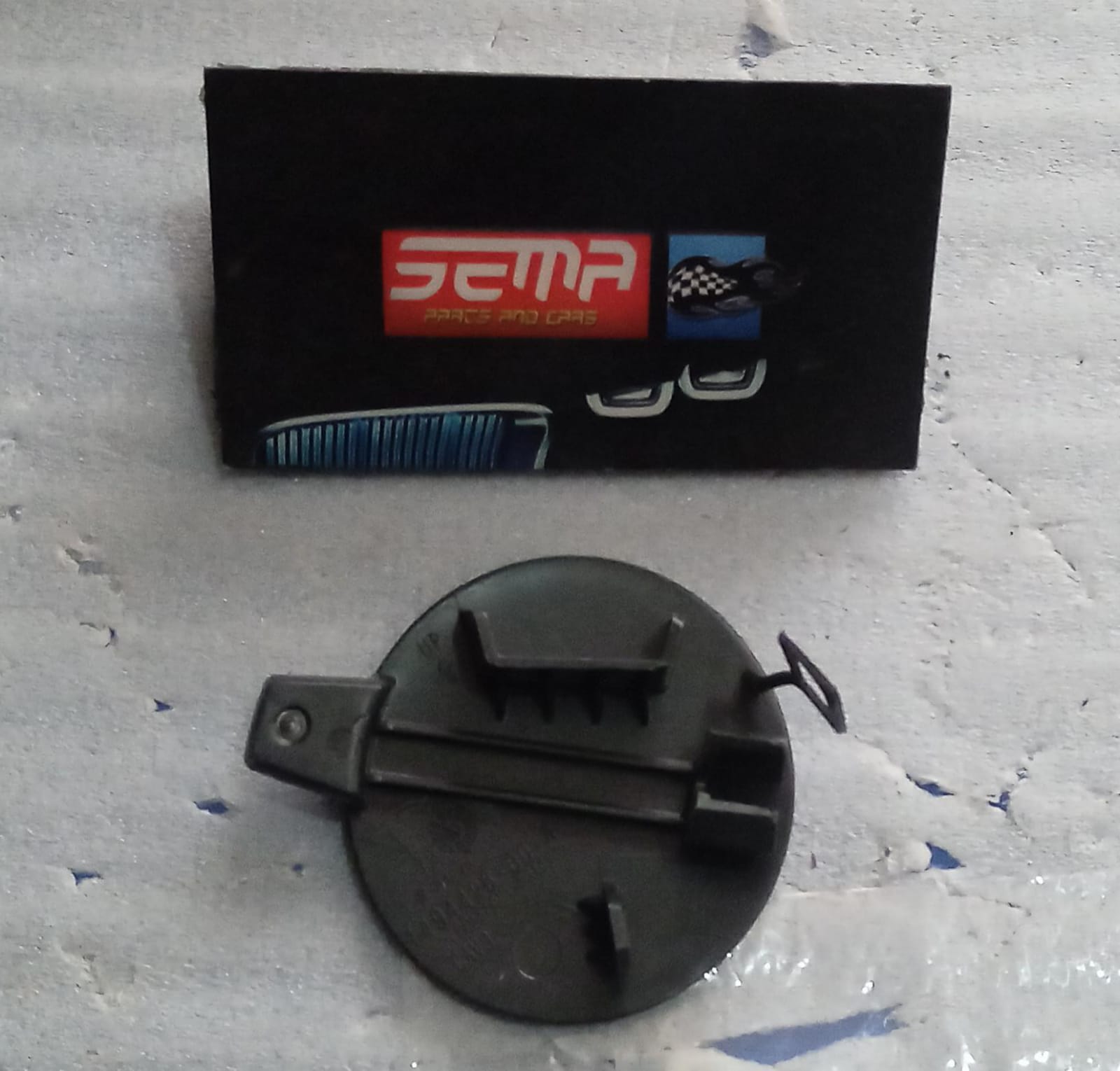 TAPA DE REMOLQUE DELANTERA TESLA MODEL Y 2020-2022 1494426-00 - Imagen 2