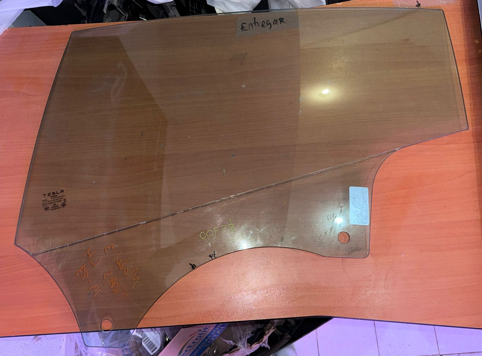 CRISTAL DE PUERTA TRASERA IZQUIERDA TESLA MODEL 3 2019-2023 3692587122