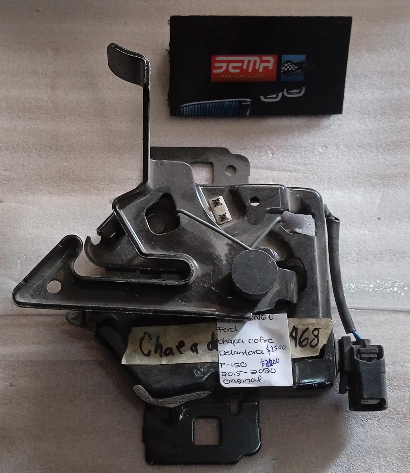 CHAPA COFRE DELANTERA FORD F-150 2015-2020 16700M0N6E