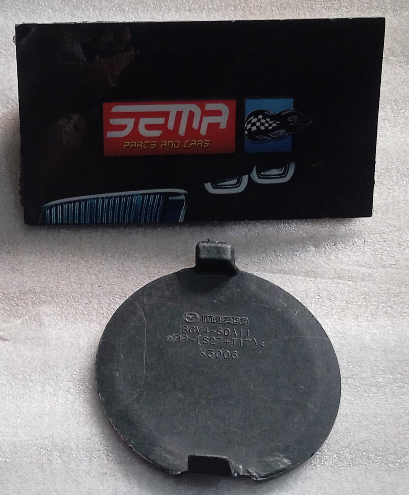 TAPA TIRON DE FACIA DELANTERA MAZDA 3 2013 BGV4-50A11 - Imagen 2