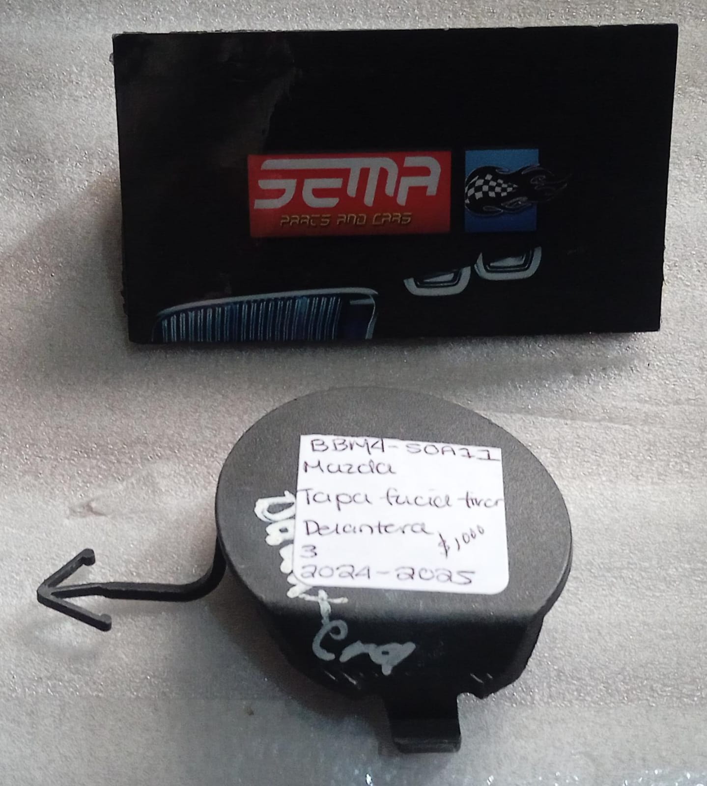 TAPA TIRON DE FACIA DELANTERA 2024-2025 BBM4-50A11
