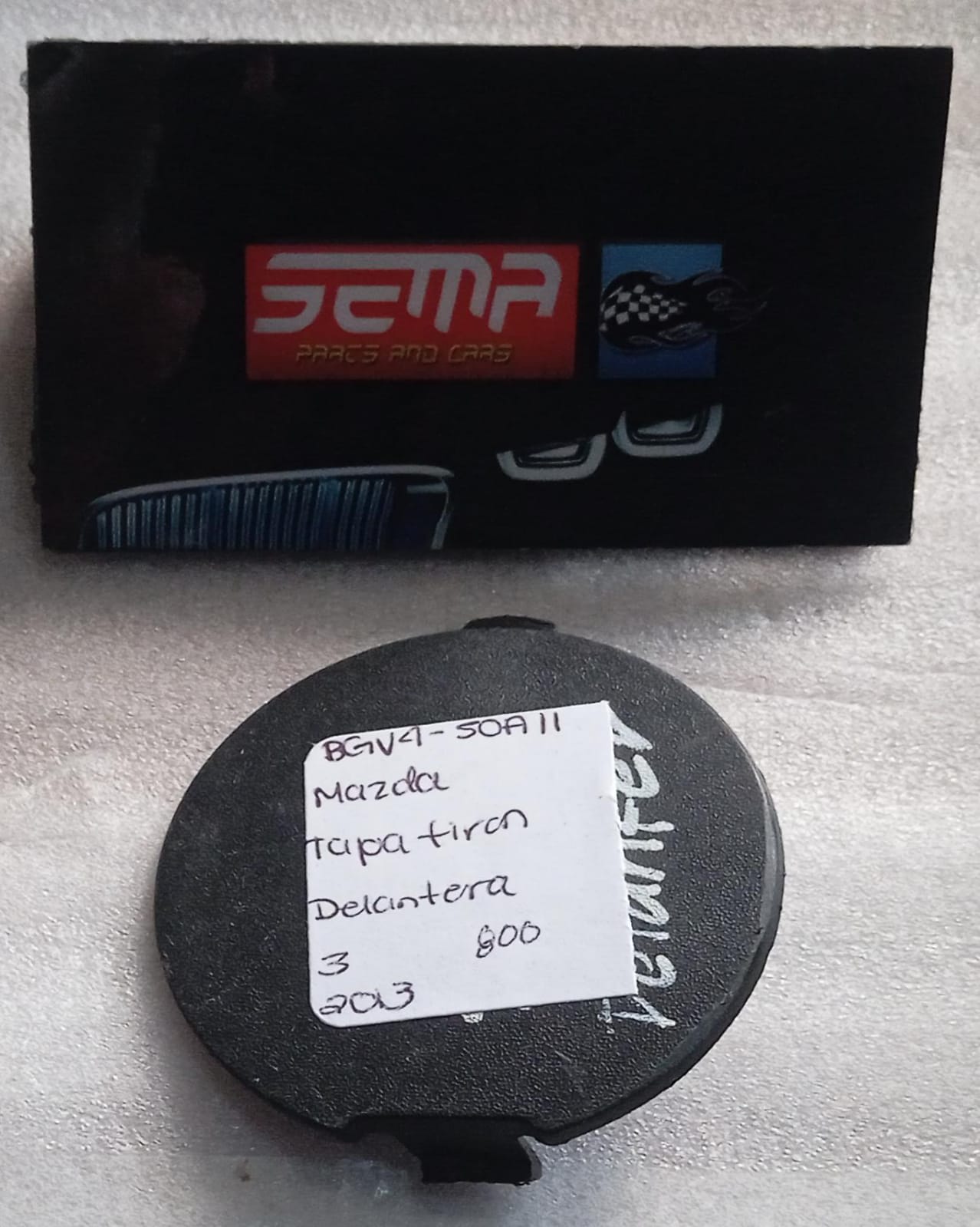 TAPA TIRON DE FACIA DELANTERA MAZDA 3 2013 BGV4-50A11