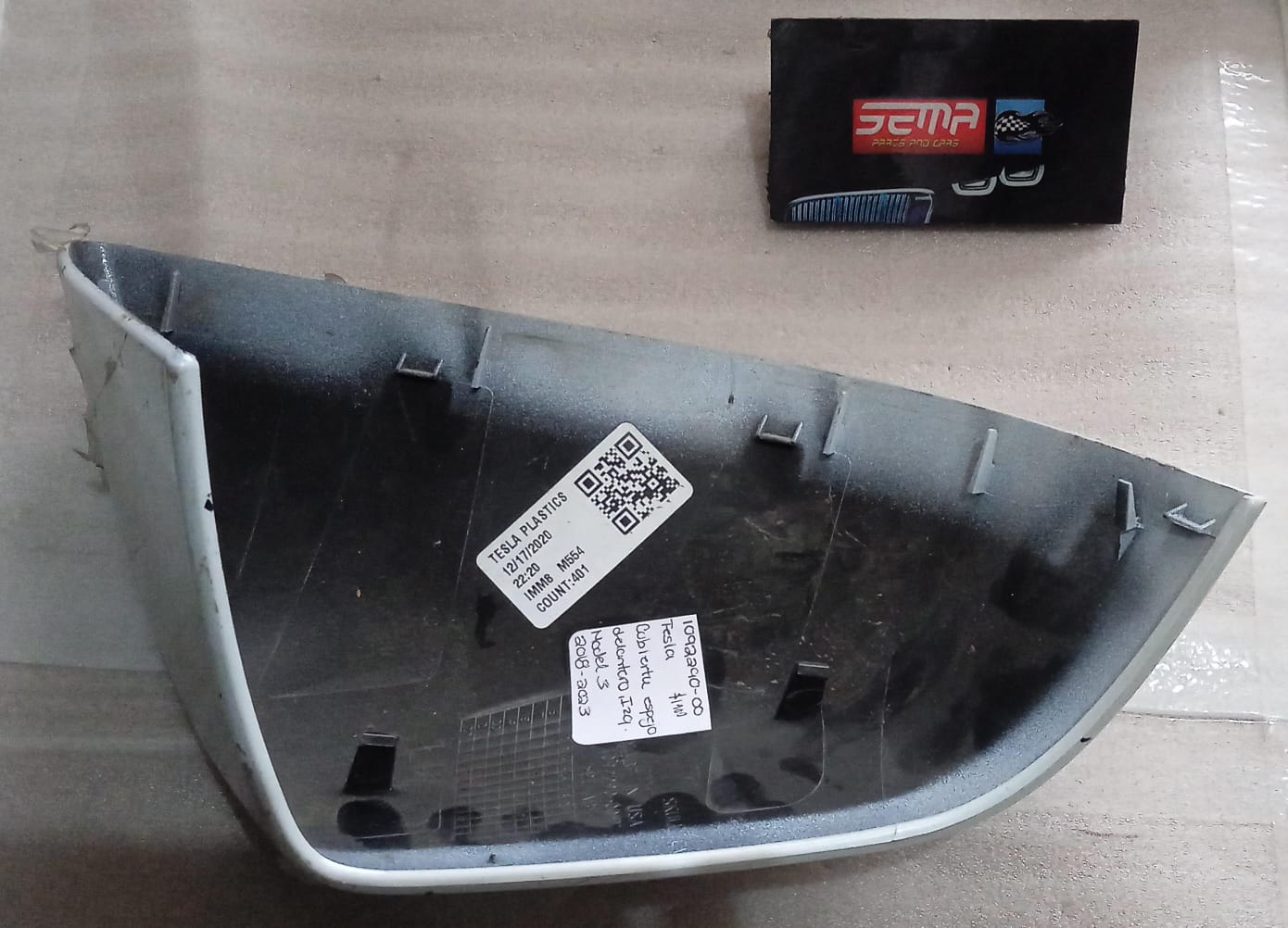 CUBIERTA ESPEJO DELANTERO IZQUIERDO TESLA MODEL 2018-2023 1092290-00