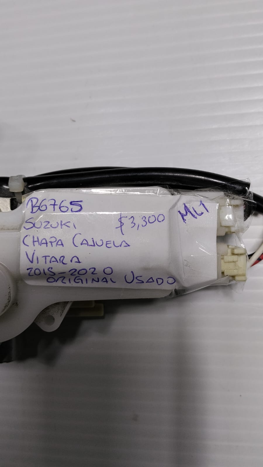 CHAPA CAJUELA SUZUKI VITARA 2015-2020 B6765 - Imagen 2