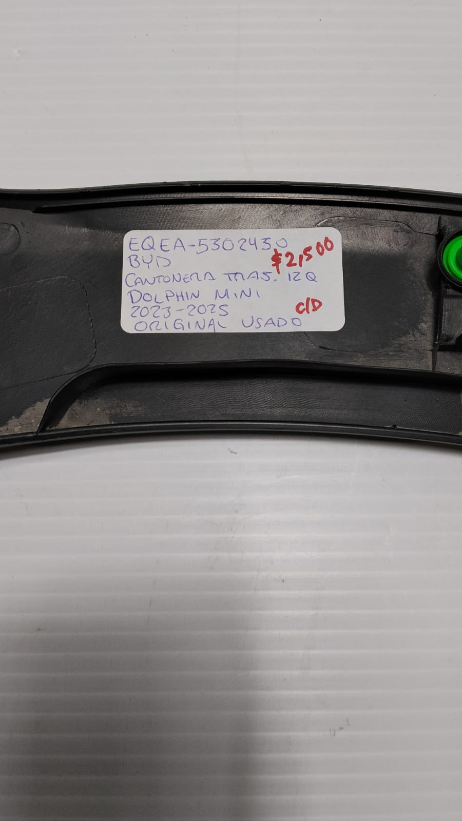 CANTONERA TRASERA IZQUIERDA BYD DOLPHIN MINI 2023-2025 EQEA-5302430 - Imagen 3