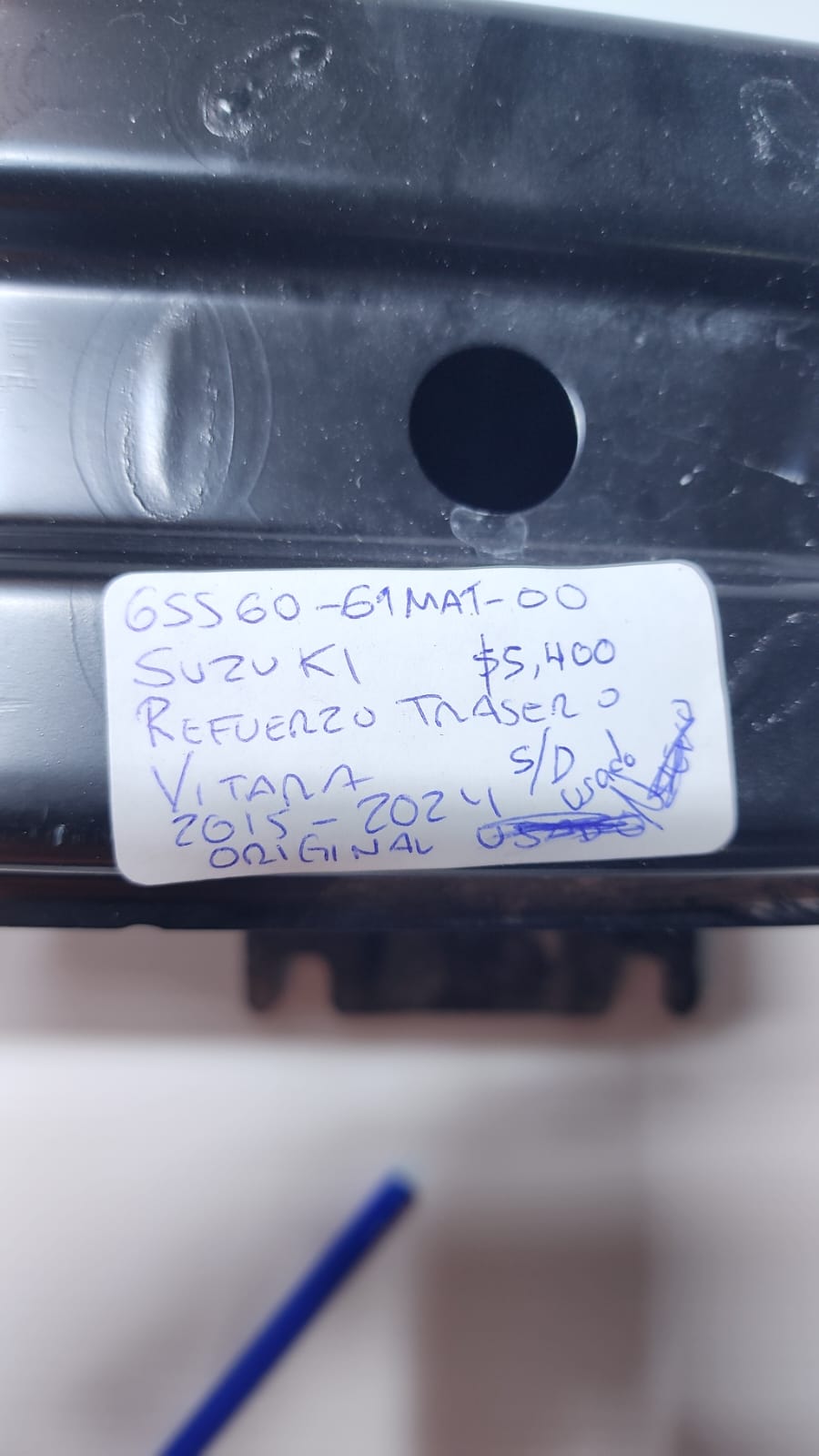 REFUERZO TRASERO SUZUKI VITARA 2015-2024 65560-61MAT-00 - Imagen 4