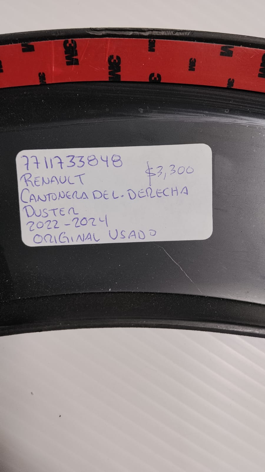 CANTONERA DELANTERA DERECHA RENAULT DUSTER 2022-2024 7711733848 - Imagen 2