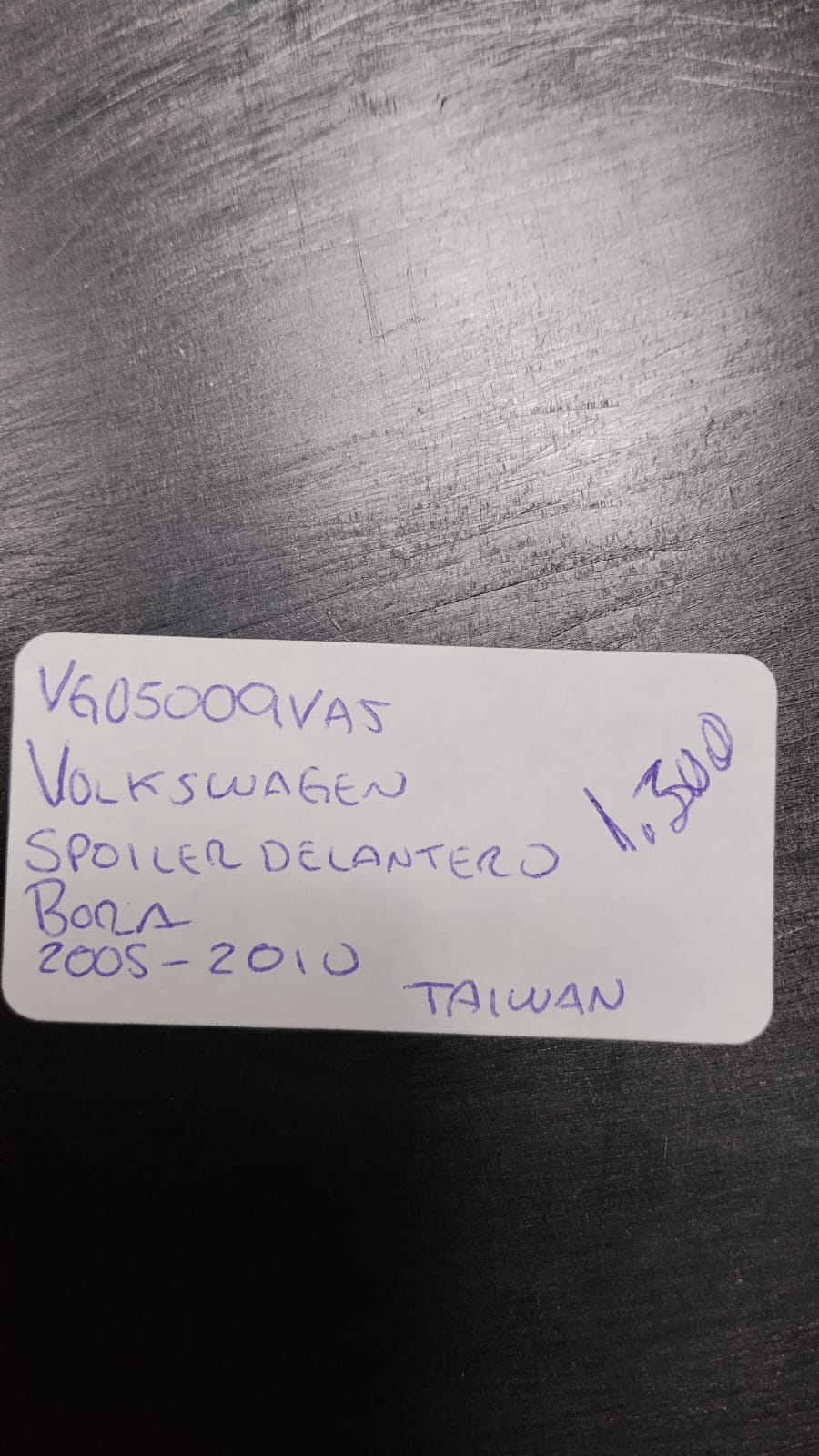 SPOILER DELANTERO VOLKSWAGEN BORA 2005-2010 VG05009VA5 - Imagen 3