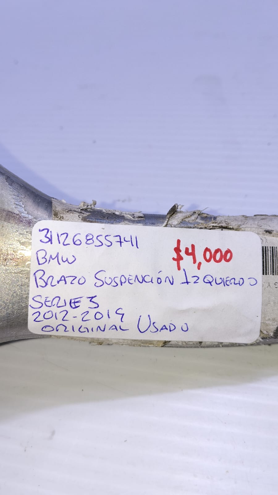 BRAZO SUSPENSION IZQUIERDO BMW SERIE 3 2012-2019 311216855741 - Imagen 2