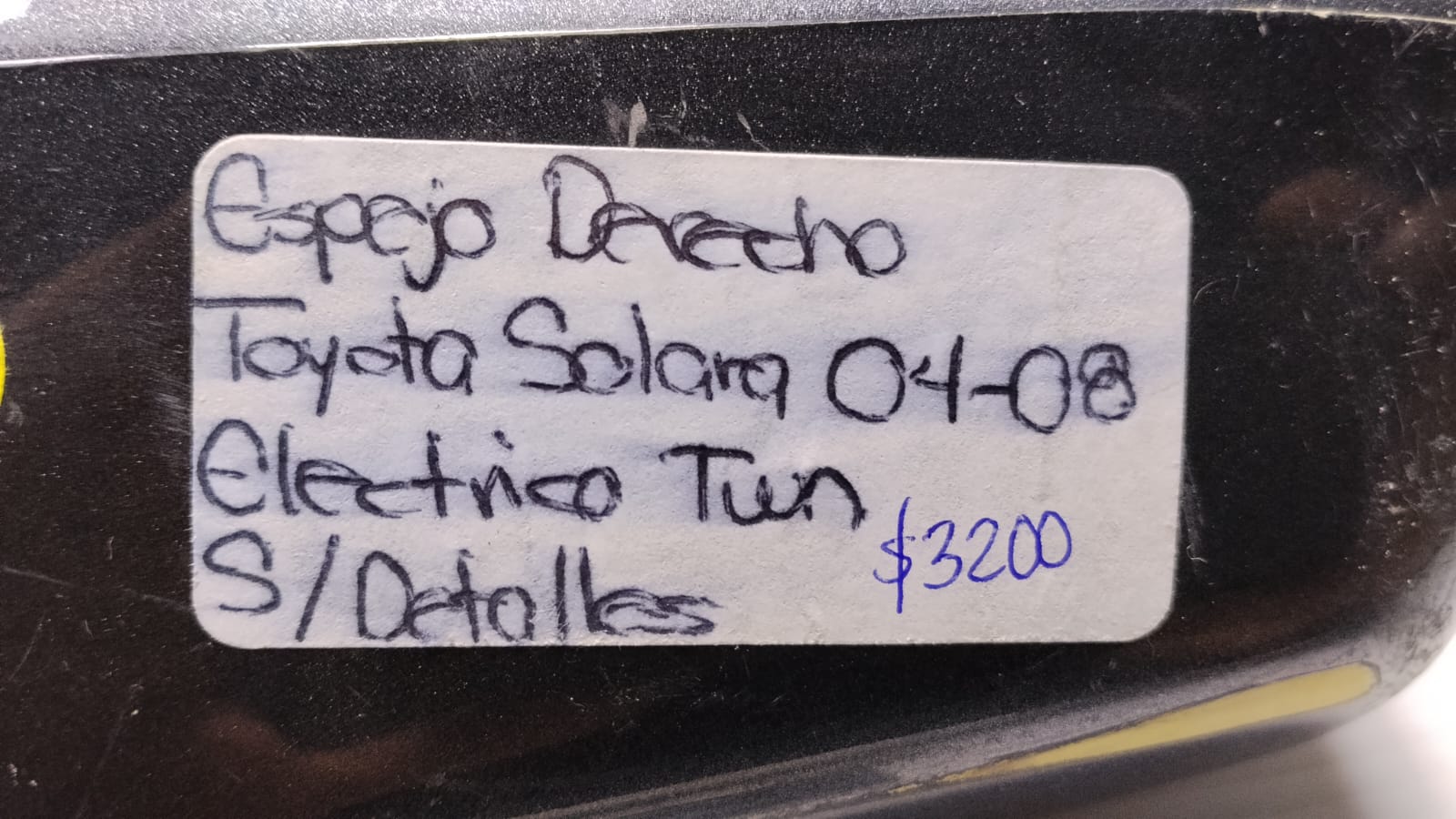 ESPEJO DERECHO TOYOTA SOLARA 2004-2008 598741255 - Imagen 3