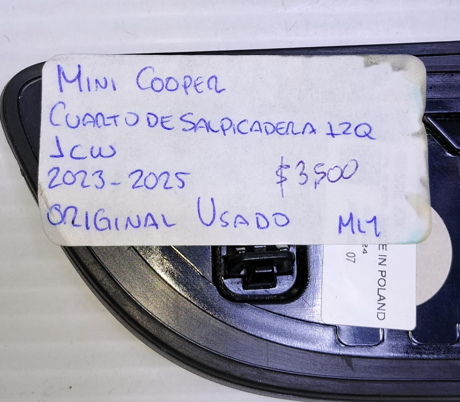 CUARTO DE SAPICADERA IZQUIERDA 2023-2025 598763155 - Imagen 2