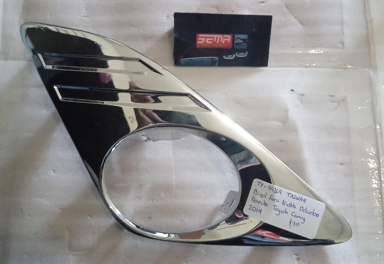 BISEL FARO DE NIEBLA DELANTERO DERECHO TOYOTA CAMRY 2014 TY-99169