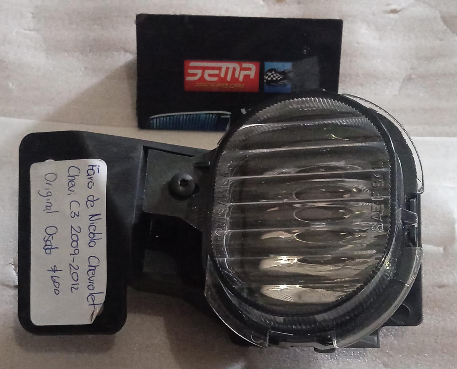 FARO DE NIEBLA IZQUIERDO CHEVROLET CHEVI C3 2009-2012 59832655
