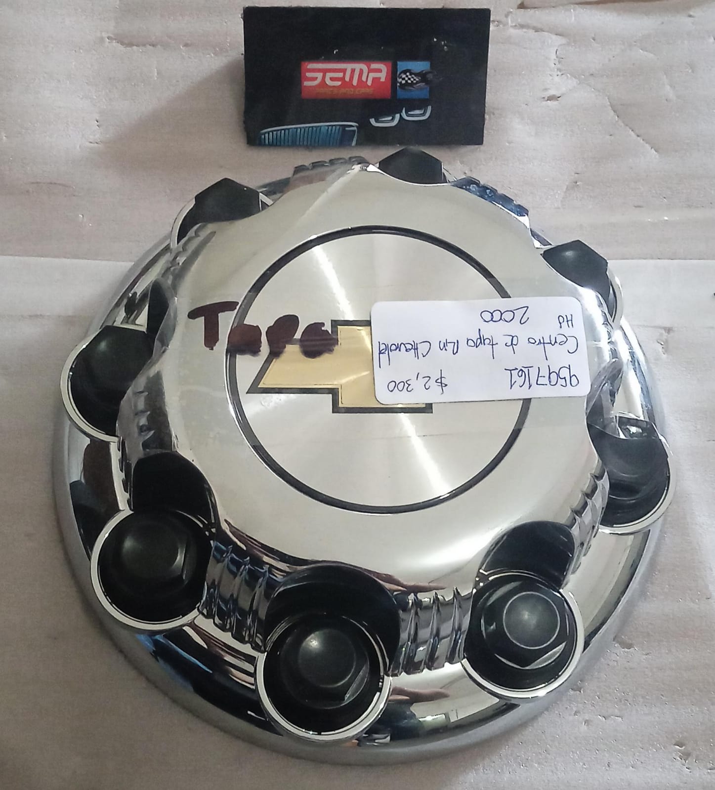 CENTRO DE TAPA DE RIN CHEVROLET 2000 9597161