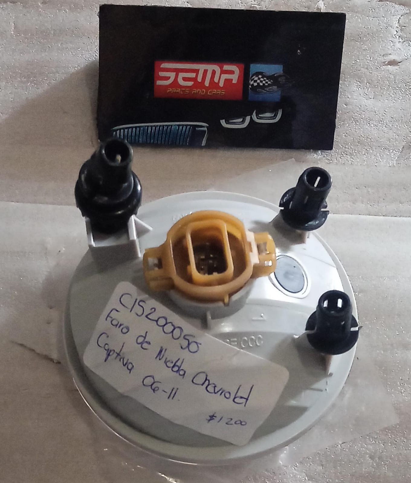 FARO DE NIEBLA CHEVROLET CAPTIVA 2006-2011 C15200050 - Imagen 2