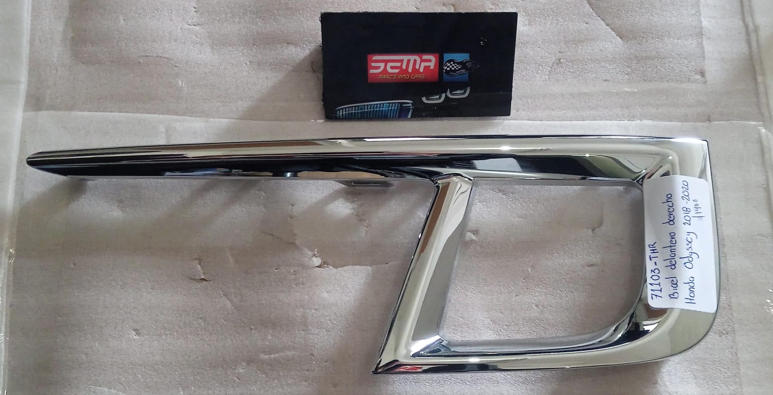 BISEL FARO DE NIEBLA DELANTERO DERECHOHONDA ODYSSEY 2018-2020 71103-THR