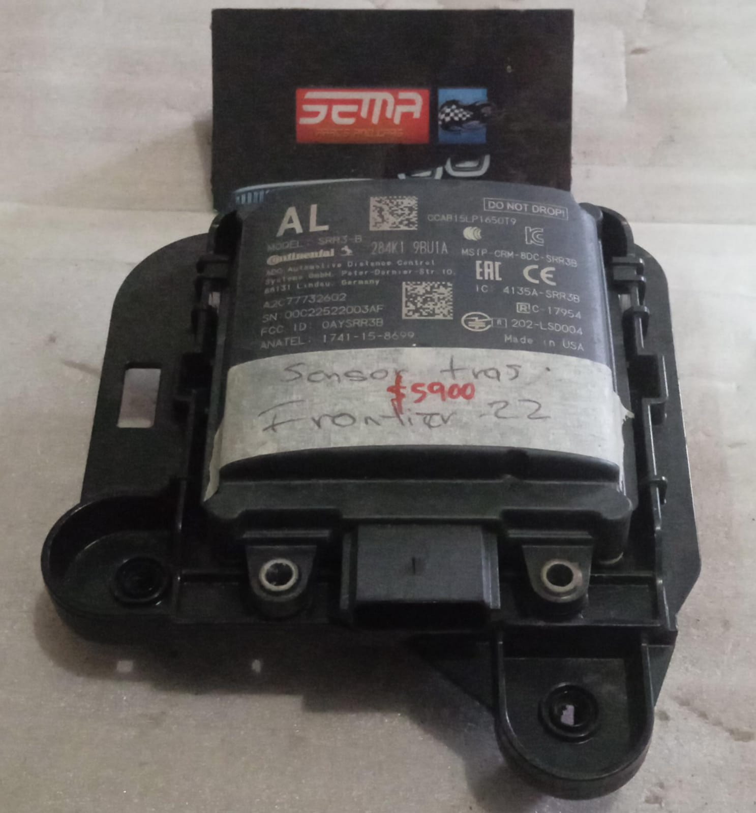 SENSOR TRAS. NISSAN FRONTIER 2022 A2C77732602