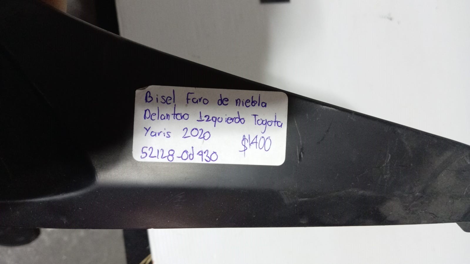 BISEL FARO DE NIEBLA DELANTERO IZQUIERDO TOYOTA YARIS 2020 52128-OD124 - Imagen 3